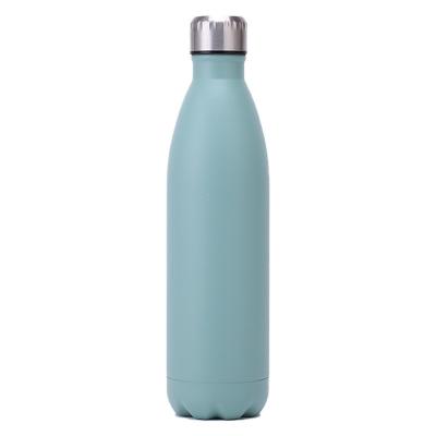 中国 Hot sale cola shape large capacity double wall vacuum insulated thermal bottle 販売のため