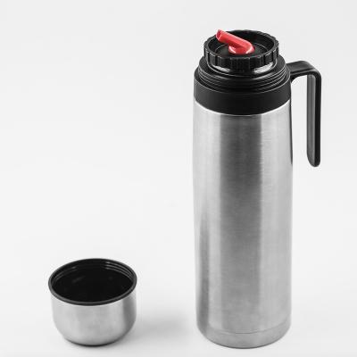 China Hot sale stainless steel vacuum bottle with handle termos de agua/cafe for sale