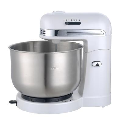 China Cheap Small Capacity 3.5L Beater Ejector Knob Entry Level Dough Food Stand Mixer Hand Mixer With Bowl for sale