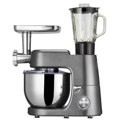 China Tilt Head Design 1500W 7L Multifunctional 3 in 1 Heavy Duty Kitchen Machine 7L STAND BLENDER for sale