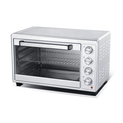 China Household 1800W 45L electric portable pizza oven for home stainless steel toaster oven and for making, multi-function household pizza oven. for sale