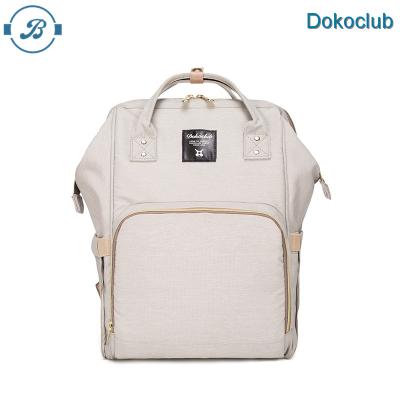 China 100% 100% eco-friendly 2020 canvas diaper bag baby diaper bags/hot selling eco-friendly designers diaper bags made in china for sale