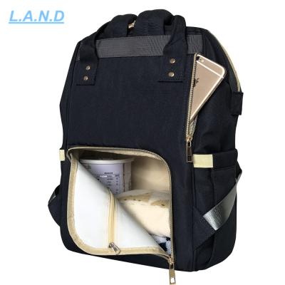 China 2020 New Arrival 100% Eco-Friendly Bags 100% Eco-Friendly, Canvas Baby Diaper Bag, Eco-Friendly Mom Baby Diaper Bag for sale