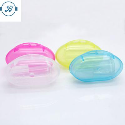 China Wholesale Disposable Silicone Toothbrush Disposable Toothbrush 6 Months Baby Finger Silicone Teether for sale