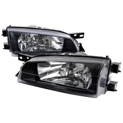 China Apply to 1993-2001 FOR SUBARU IMPREZA Chrome HOUSING HEADLIGHT CLEAR REPLACEMENT LENS HEAD LAMPS FOR LHD OEM standard size for sale