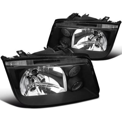 China For VW JETTA 1999-2002 HEADLIGHT WITH FOGLAMP Apply To Car Headlight For VW Jetta Bora Mk 4 1999-2005 Black Headlights With Fog Lamps Head Lamps for sale