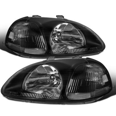 China For HONDA CIVIC 1996-1998 Apply To For HONDA CIVIC 1996 1997 1998 Headlight Lamps Apply To Civic Headlight for sale