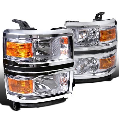 China FOR CHEVROLET SILVERADO HEADLIGHT 2014-2017 apply to car headlight for chevrolet silverado 2014 2015 2016 2017 healihts head lamps for sale