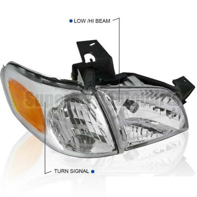 China PC apply to car headlight for CHEVROLET - ENTERPRISE HEADLIGHT +SIGNAL LAMP 1997-2005 for sale