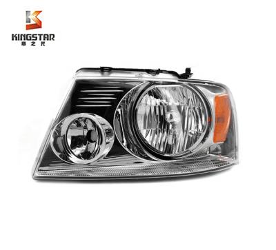 China Auto lamp apply to 2004-2008 apply tod F150 truck 06-08 Lincoln Mark Lt Crystal Chrome Headlights standard size for sale