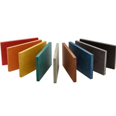 China Highly Efficient Sound Absorption Polyester Sound Absorption Flat Polyester Sound Proof Sound Barrier PET Colored PET Panel For Studio for sale