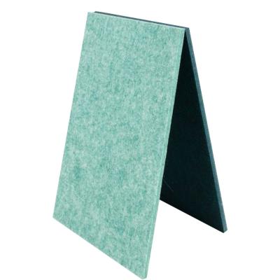 China New 9Mm Sound Absorption Highly Efficient Arriving High Density Fireproof PET Sound Barrier Panels For Club for sale