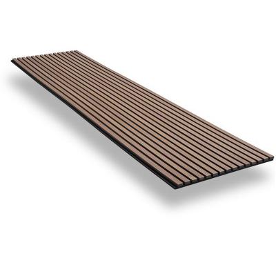 China Highly Efficient Sound Absorbing Sound Absorption Akoestische Panelen Wall Panels Slat Acoustic Wooden Wall Panel Woodupp Akupanel for sale