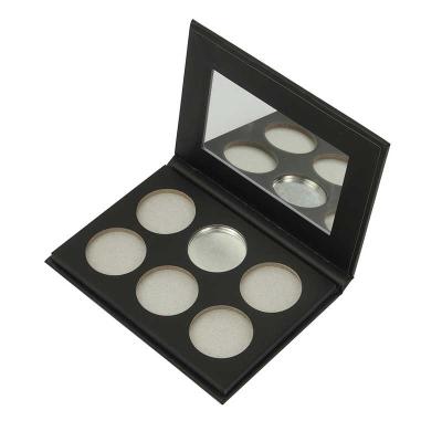 China cajas vacías del sombreador de ojos del sombreador de ojos de 2.5m m del color en blanco de la paleta 6 en venta