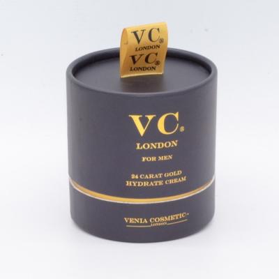 China CMYK Cardboard Perfume Round Gift Box With Lid OEM ODM for sale