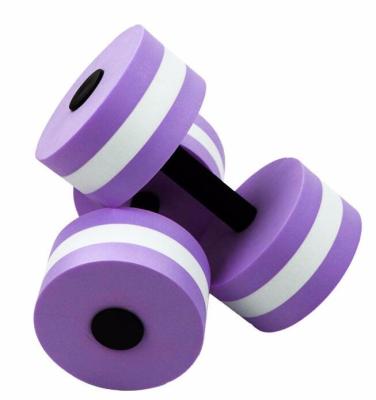 China New Eva Foam Dumbbell Soft Comfortable Swimming Water Pool High Buoyancy Mode for sale