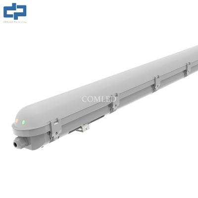 Chine 44W LED Batten Light 5ft avec capteur LED Tri Proof Light 120 degré IK08 à vendre