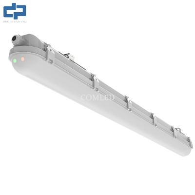 Chine IP65 IK08 5FT 44W Armature de batterie à LED pour garage de stationnement à vendre