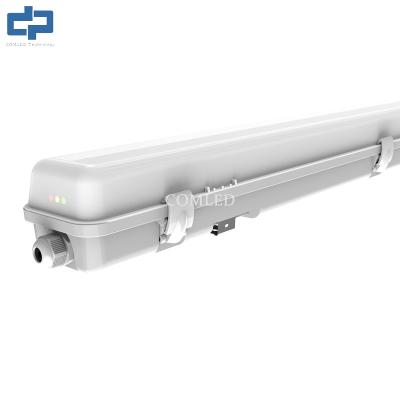 Cina IP65 600mm LED Batten Light 3 colori variabili emergenza 20w LED Batten Light in vendita