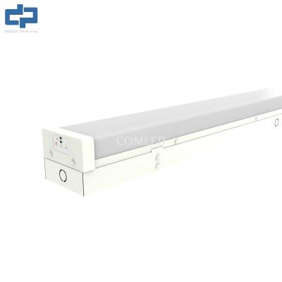 중국 40W 트리 컬러 조정 가능한 LED 배튼 고정 장치 4FT 밀키 화이트 스테인리스 스틸 하우징 판매용