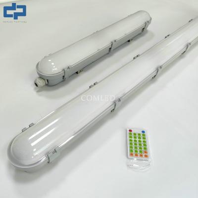 China Tri-Proof Compact LED Betten Light with sensor PC housing 1200mm batten light for sale