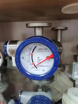 China Corrosion Proof Chlorine Metallic Tube Rotor Rotameter for sale