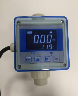 China Liquid Crystal Display Rotary Flow Meter Corrosion Resistant Easy-to-install for sale