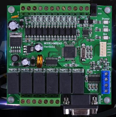 China Industrial I/O 8 Point PLC Logic Controller Programmable Transistor Output FX2N-16MT for sale