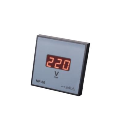 China Hot Sale Metal Manufacturer Supply Single Phase AC Voltage Panel Meter Voltmeter for sale