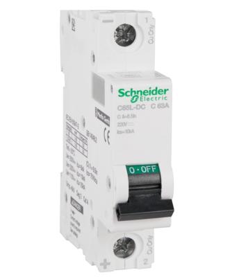 China DC circuit breaker for schenider photovoltaic DC circuit breaker C65N-DC series 1P mini circuit breaker for photovoltaic for sale