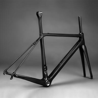 China Road bikes ruta de cuadros de bicicletas of Hongfu design and manufacture full carbon road bike frame for sale