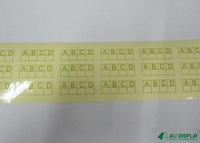 China Vinylkosmetischer Flaschen-Aufkleber CDR Haustier des Papier-Blatt-30mm Flaschen-Etikettendruck zu verkaufen