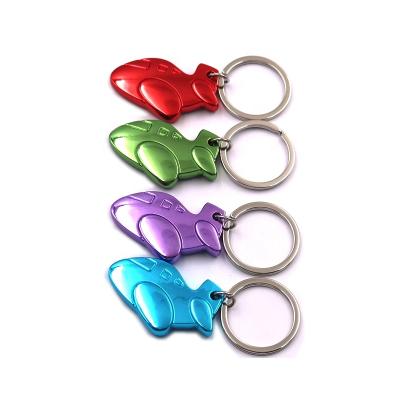 China Promotional gifts customized design custom flat metal logo 3D zinc alloy key chain key chain factory price for sale