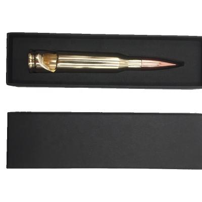 China Viable High Quality Custom Logo 50 Calorie Caliber Bottle Opener Golden Bullet Opener for sale