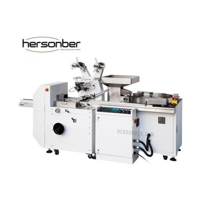 China New Design High Speed ​​Micro Computer Candy Packaging Machine Food Cutting Sealing Forming Wrapper For Hard Candy for sale