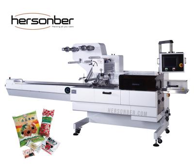 China Food China Manufacturer for Automatic Horizontal Flow Packaging Wrapping Machine for sale