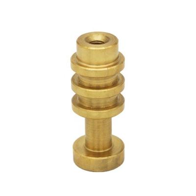 China Custom brass machining accessories high precision cnc parts mechanical medial automotive eletronic parts milling lathe spare parts for sale