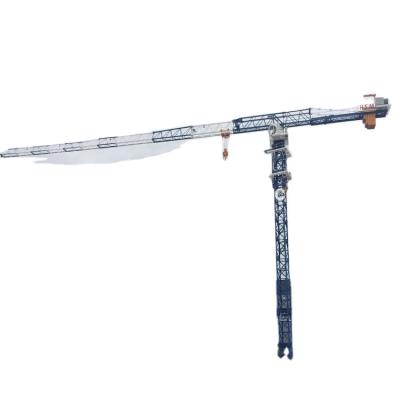 China Crane Tower Tip Crane Factory QTP 6513 10T 65m Tower Tip Load 1.3t Tower Crane Free Standing Height for sale