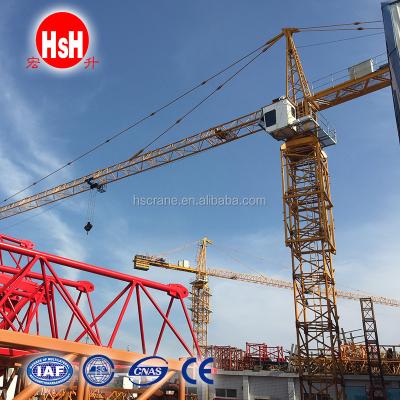 China Electric Tower Crane Price QTZ63 5012 Boom Length 50m 5T Tower Crane Panel for sale