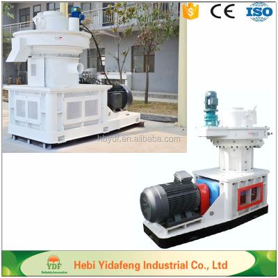 China Fiber Pelletizing Agricultural Waste Wood Pellet Press Making Machine for sale