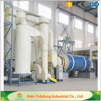 China Automation and Large Capacity Saw Industrial Rotary Dust Drum Dryer for sale