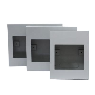 China Iron Sheet DOHO Household 10 Way Power Metal Boxes Electrical Panel for sale