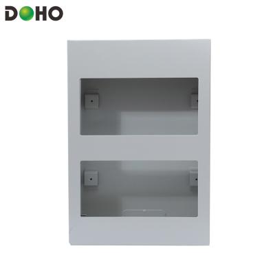 China Iron Sheet DOHO 24way 2Row Electrical Distribution Panel MCB Distribution Board for sale