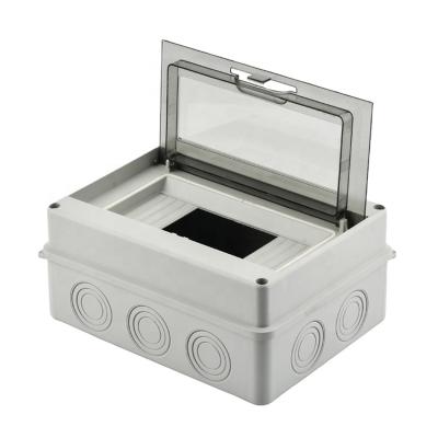 China Outdoor Waterproof Power Distributution Box HT-12 IP65 Electric Power Plastic Distribution Box for sale