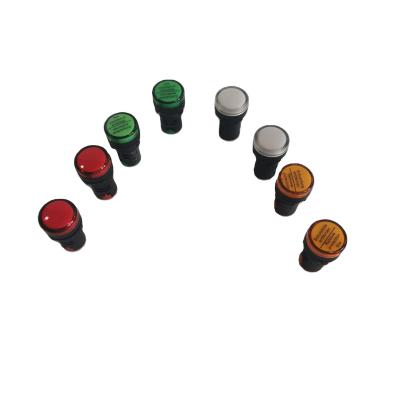 China Plastic Industrial Electrical Panel Indicator Lights Led Signal Lamp AD16-22DS for sale