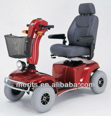 China S341 Older Adult Four Rubber Wheel Outdoor Electric Disabled Scooter for sale