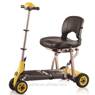 China PU Electric Scooter Adults Mobility Scooters 3 Wheel Folding for sale