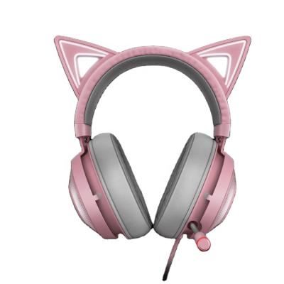 China Original Razer Kraken Peripheral Kitty Ear USB Headband With Chroma Wired Gaming Headset for sale