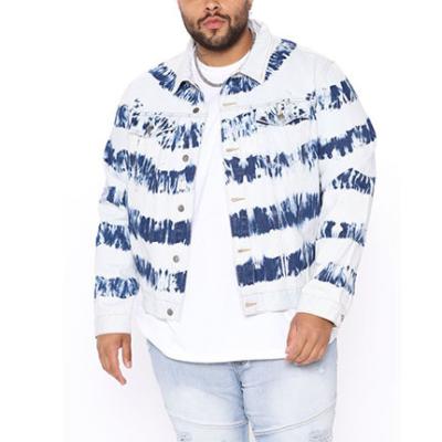 China Digital Printed Street Wear Trend Hip Hop Casual Fashion Reversible Color Printed Jacket for sale