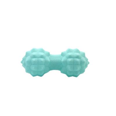 China Apply to all parts of the body to massage and relax peanut shape massage ball silicone yoga fitness ball wholesale for sale